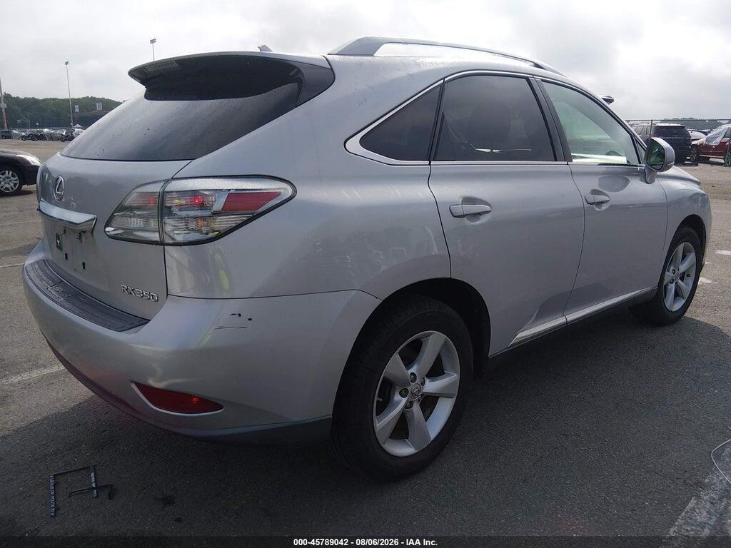 2T2BK1BA8BC081316 2011 LEXUS RX 350 photo no. 4