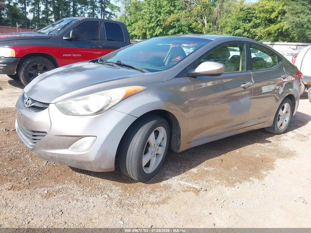 5NPDH4AE9CH073693 2012 HYUNDAI ELANTRA photo no. 2