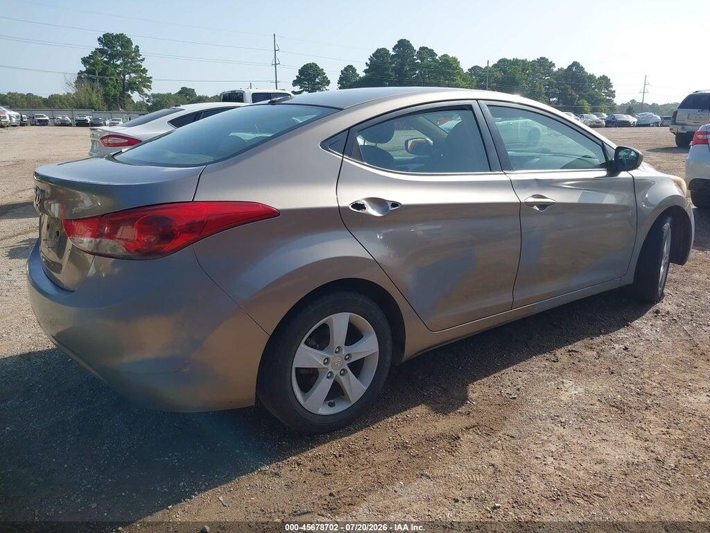 5NPDH4AE9CH073693 2012 HYUNDAI ELANTRA photo no. 4