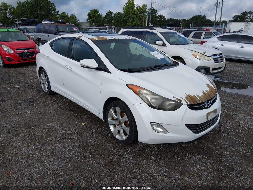 5NPDH4AE2CH090710 2012 HYUNDAI ELANTRA photo no. 1