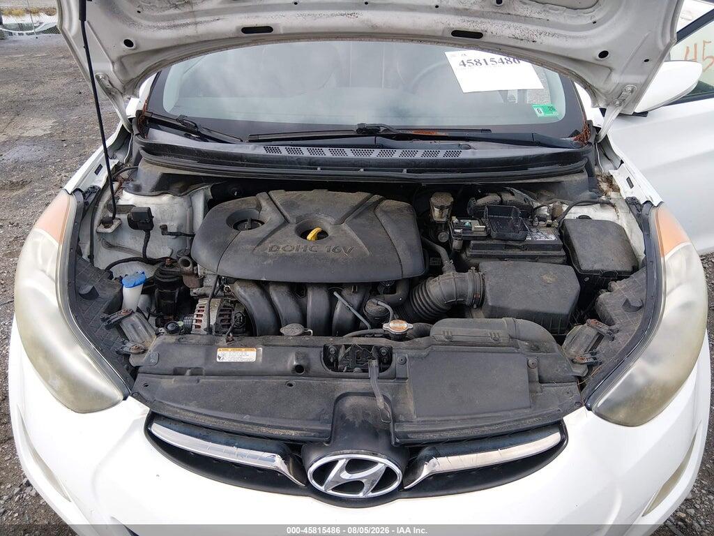 5NPDH4AE2CH090710 2012 HYUNDAI ELANTRA photo no. 10