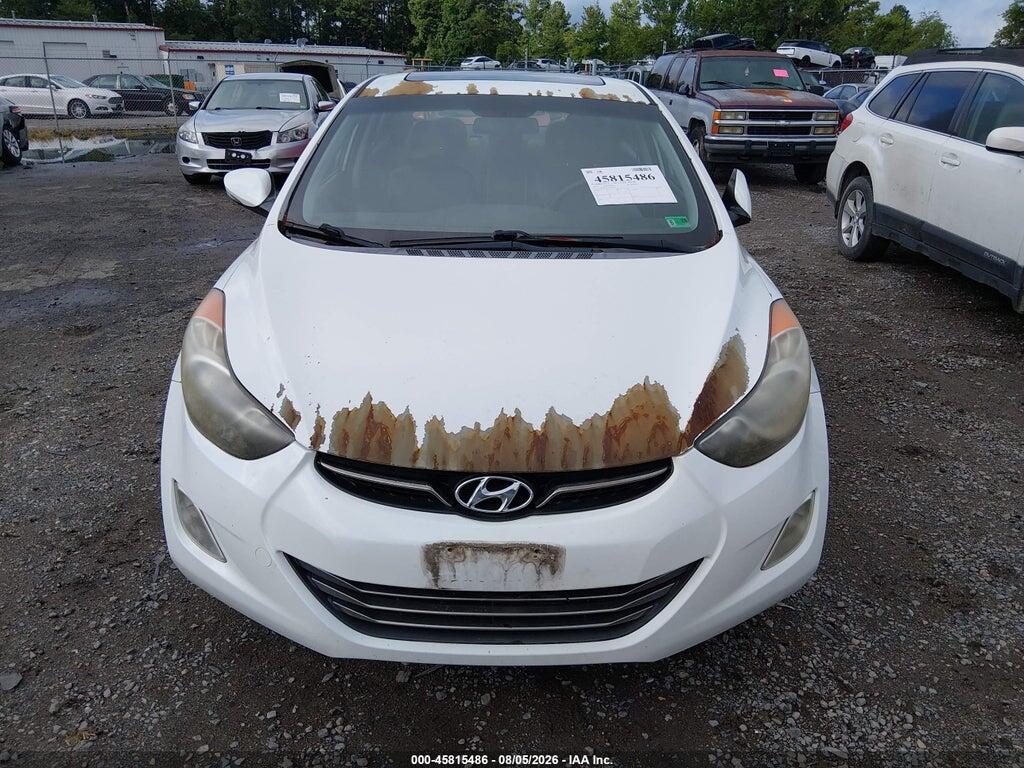 5NPDH4AE2CH090710 2012 HYUNDAI ELANTRA photo no. 6