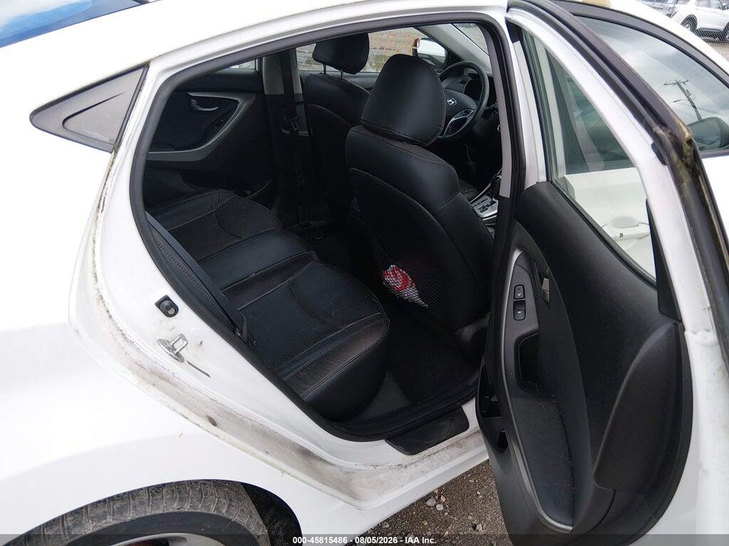 5NPDH4AE2CH090710 2012 HYUNDAI ELANTRA photo no. 8