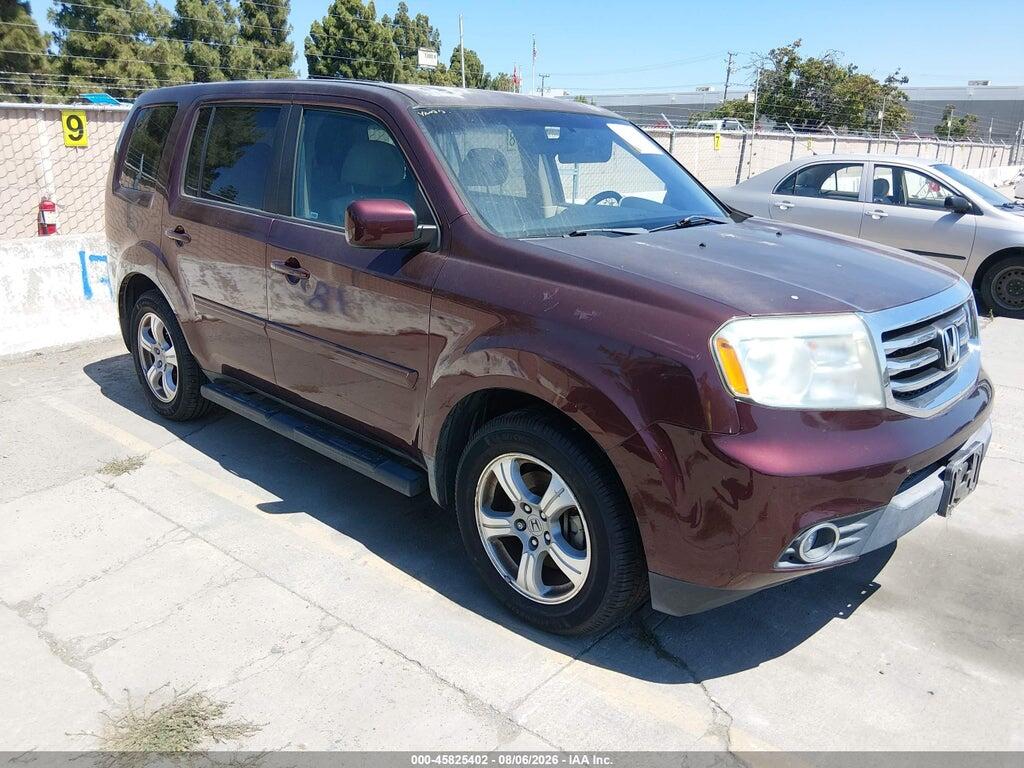 5FNYF3H42CB023036 2012 HONDA PILOT photo no. 1
