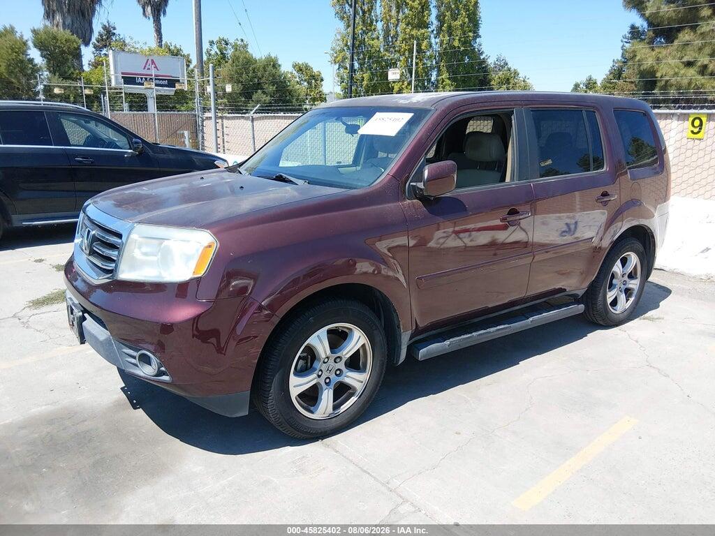 5FNYF3H42CB023036 2012 HONDA PILOT photo no. 2