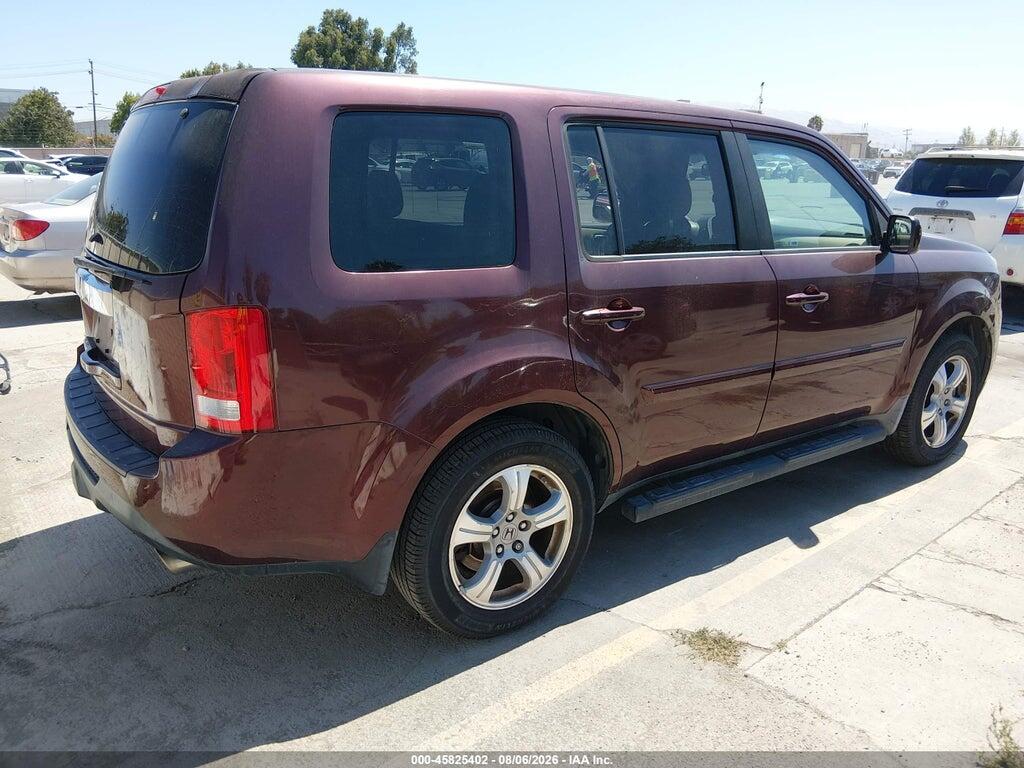 5FNYF3H42CB023036 2012 HONDA PILOT photo no. 4