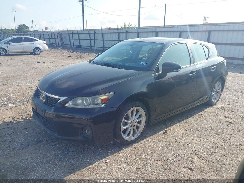 JTHKD5BH8C2102392 2012 LEXUS CT 200H photo no. 2