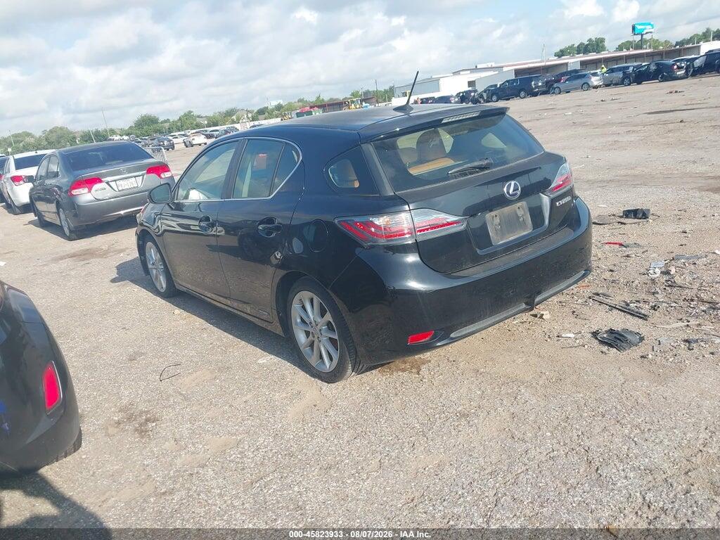 JTHKD5BH8C2102392 2012 LEXUS CT 200H photo no. 3