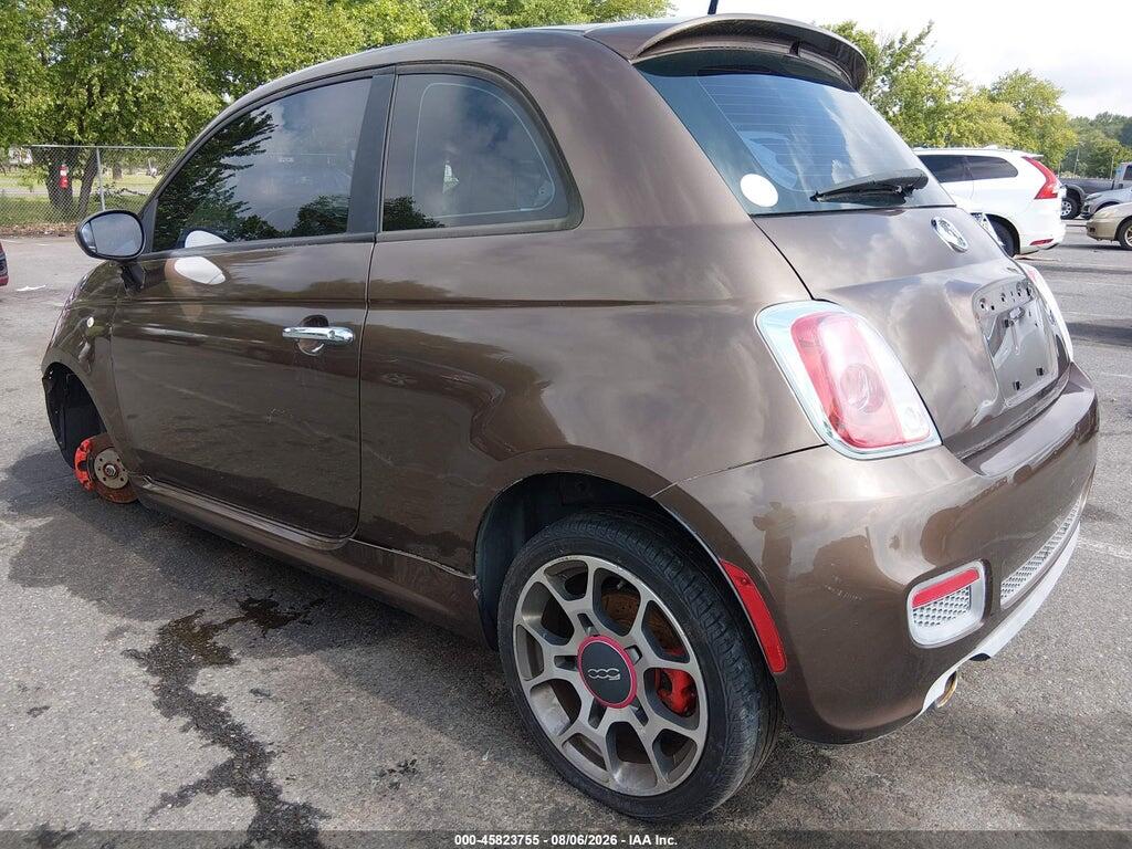 3C3CFFBR1CT112862 2012 FIAT 500 photo no. 3
