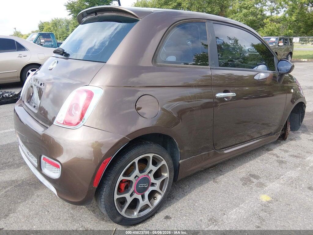 3C3CFFBR1CT112862 2012 FIAT 500 photo no. 4