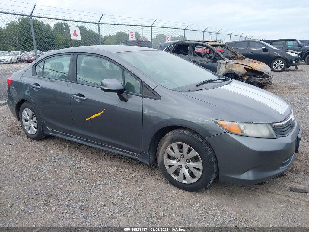 2HGFB2F50CH330676 2012 HONDA CIVIC photo no. 1