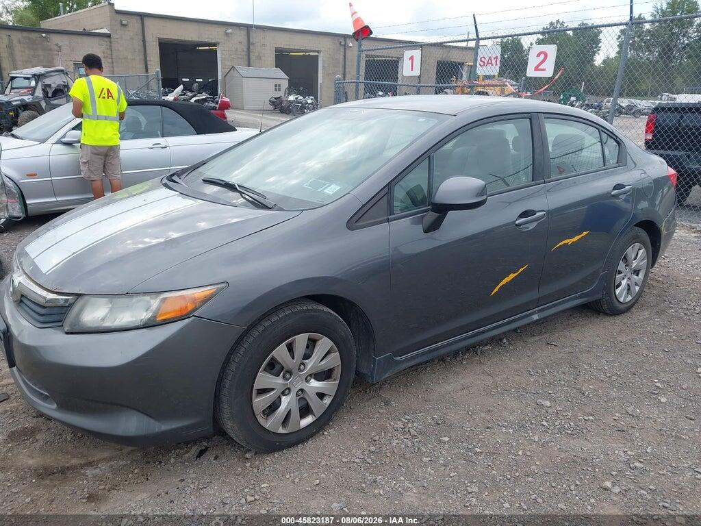 2HGFB2F50CH330676 2012 HONDA CIVIC photo no. 2