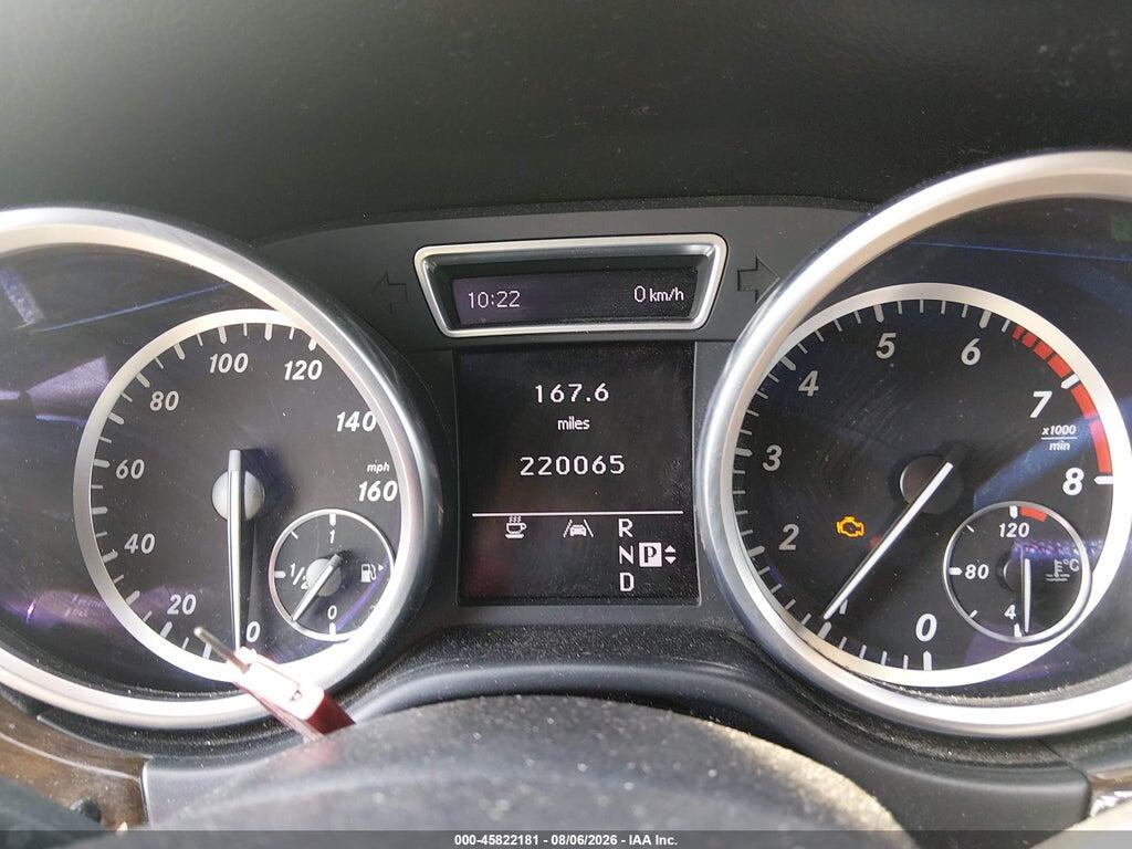 4JGDA5HB8CA068350 2012 MERCEDES-BENZ ML 350 photo no. 7