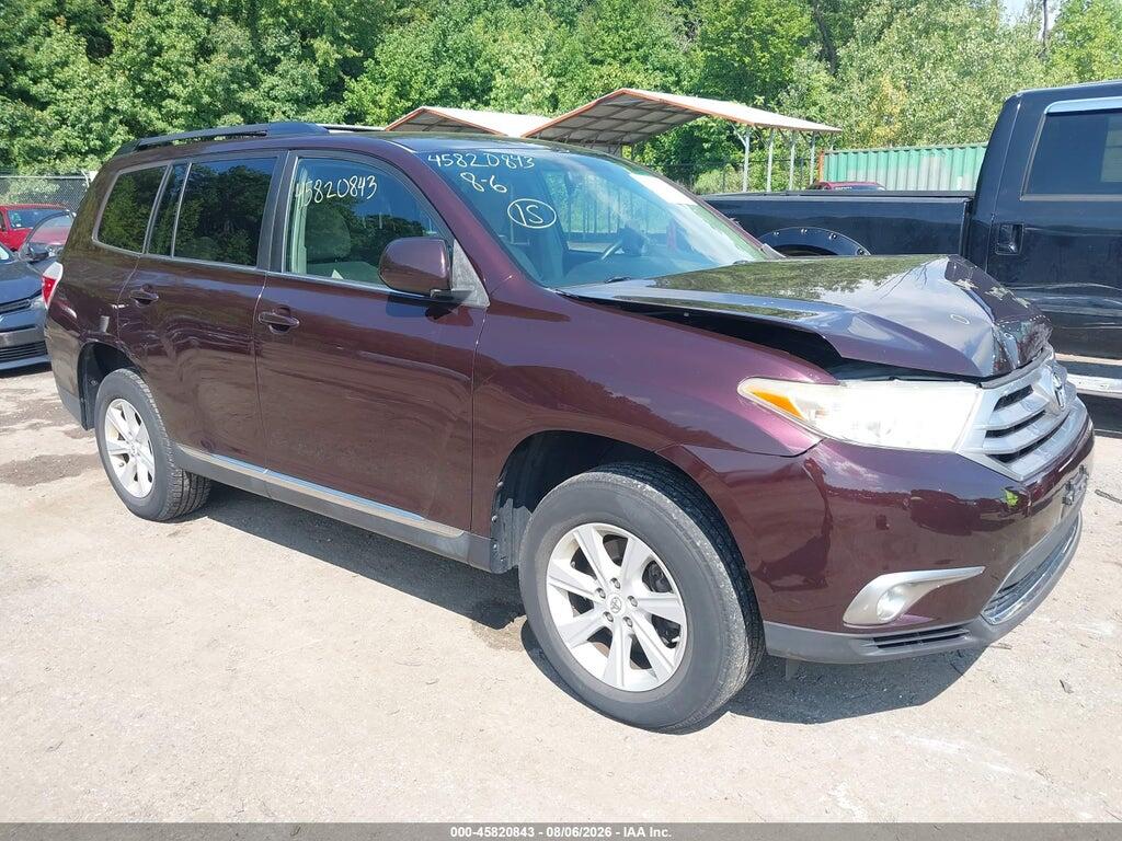5TDBK3EH7CS124920 2012 TOYOTA HIGHLANDER photo no. 1