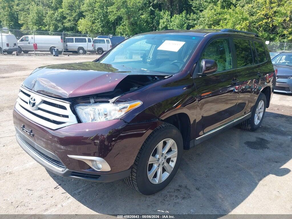 5TDBK3EH7CS124920 2012 TOYOTA HIGHLANDER photo no. 2