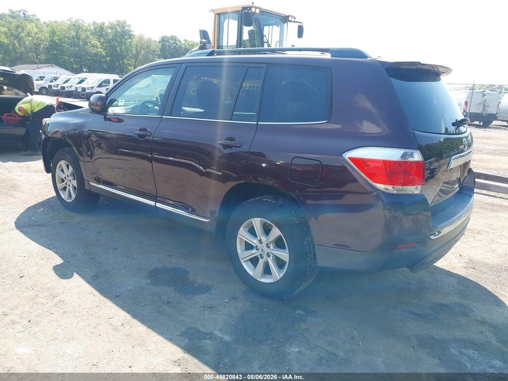 5TDBK3EH7CS124920 2012 TOYOTA HIGHLANDER photo no. 3