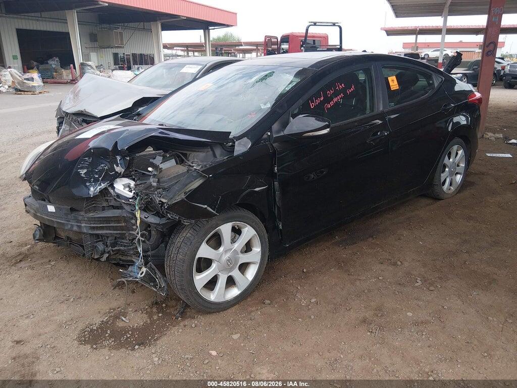 KMHDH4AE0CU444600 2012 HYUNDAI ELANTRA photo no. 2