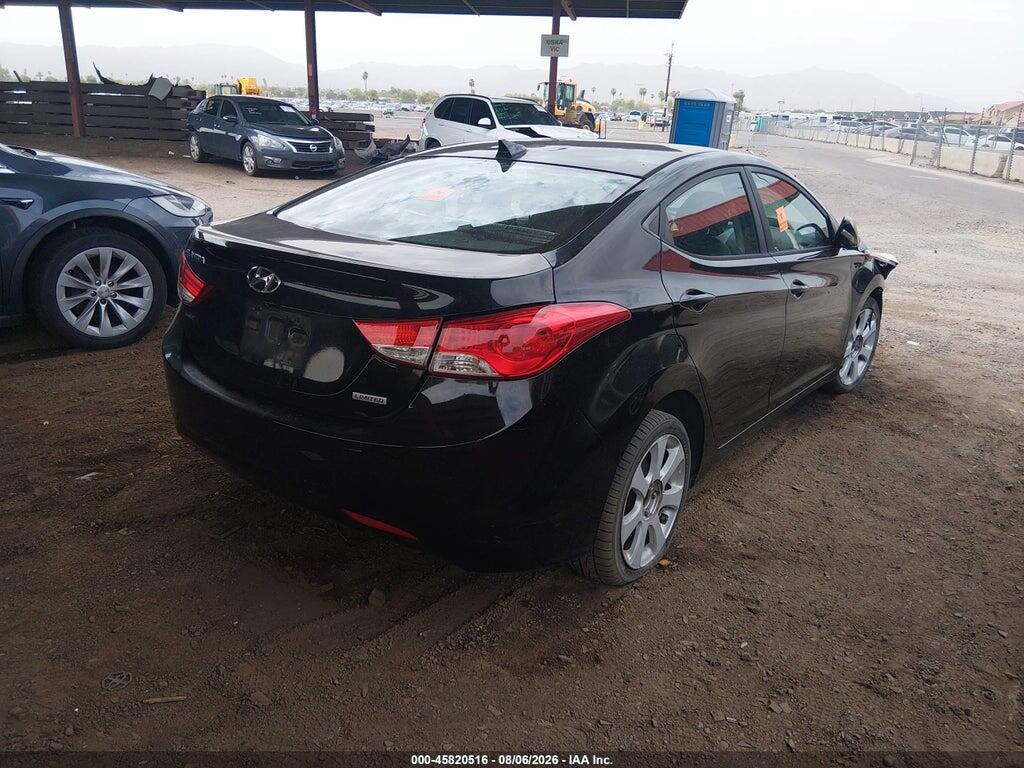 KMHDH4AE0CU444600 2012 HYUNDAI ELANTRA photo no. 4