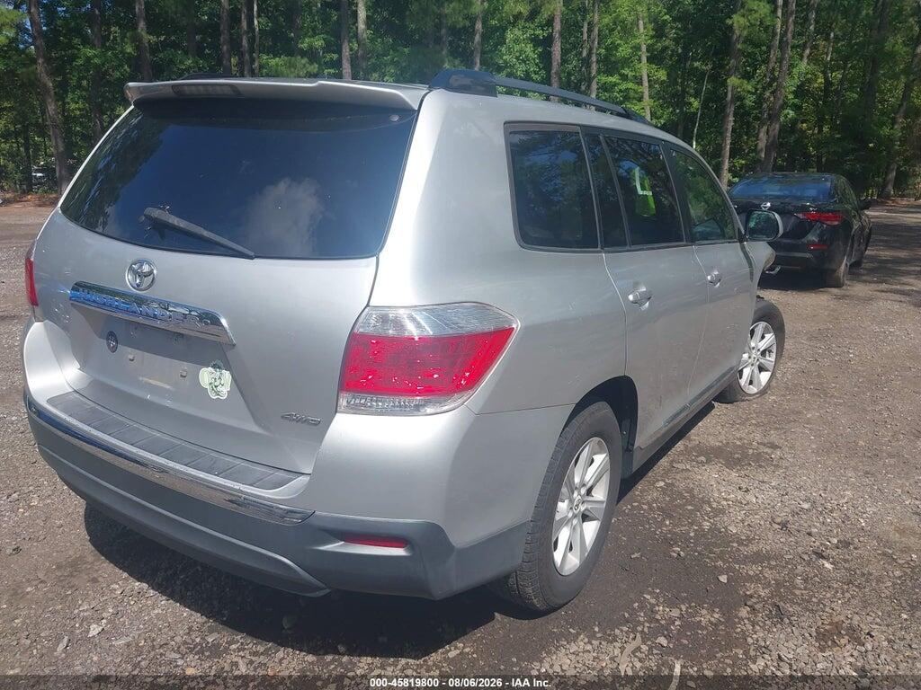 5TDBK3EH0CS145172 2012 TOYOTA HIGHLANDER photo no. 4