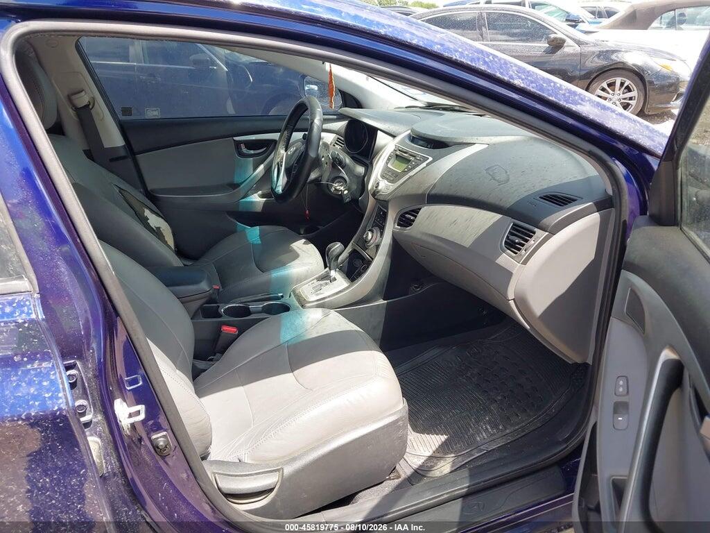 5NPDH4AE4CH132942 2012 HYUNDAI ELANTRA photo no. 5