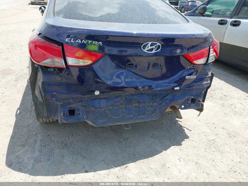 5NPDH4AE4CH132942 2012 HYUNDAI ELANTRA photo no. 6