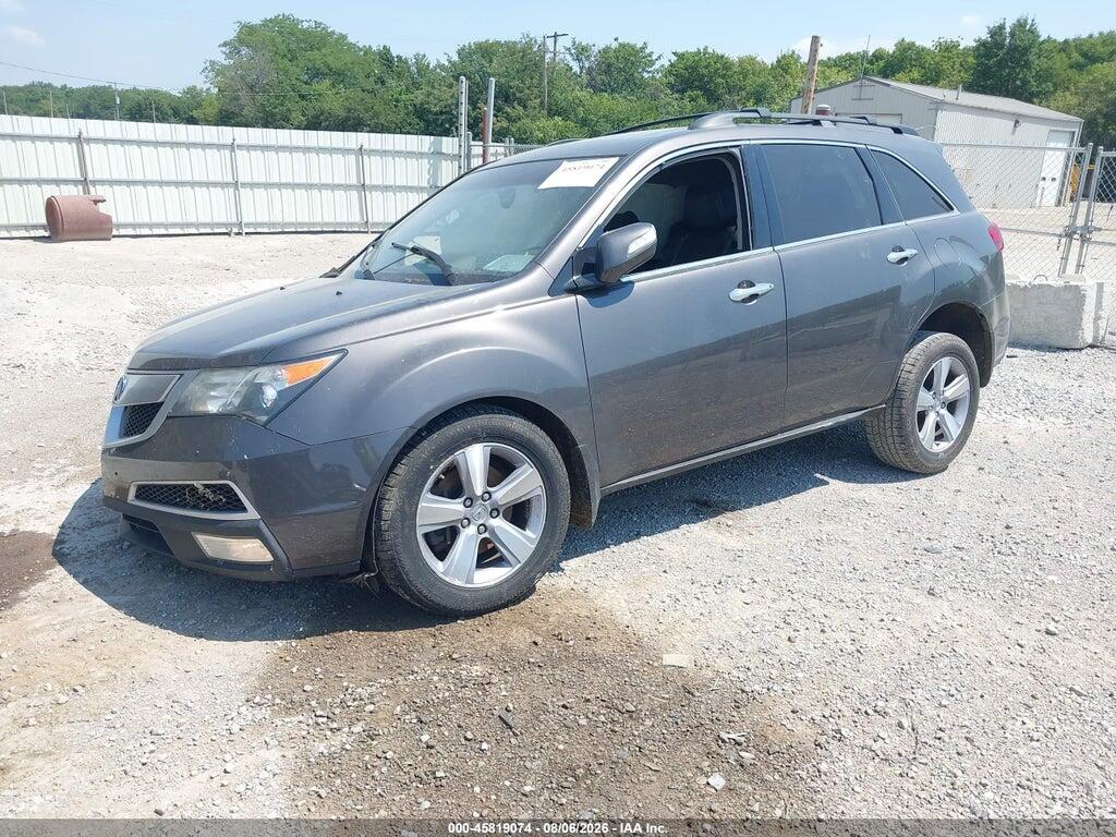 2HNYD2H37CH540280 2012 ACURA MDX photo no. 2