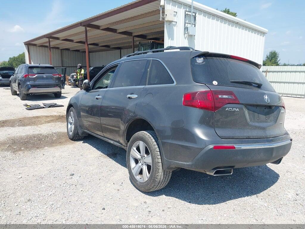 2HNYD2H37CH540280 2012 ACURA MDX photo no. 3