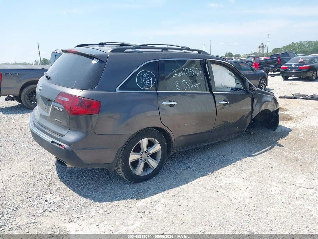 2HNYD2H37CH540280 2012 ACURA MDX photo no. 4