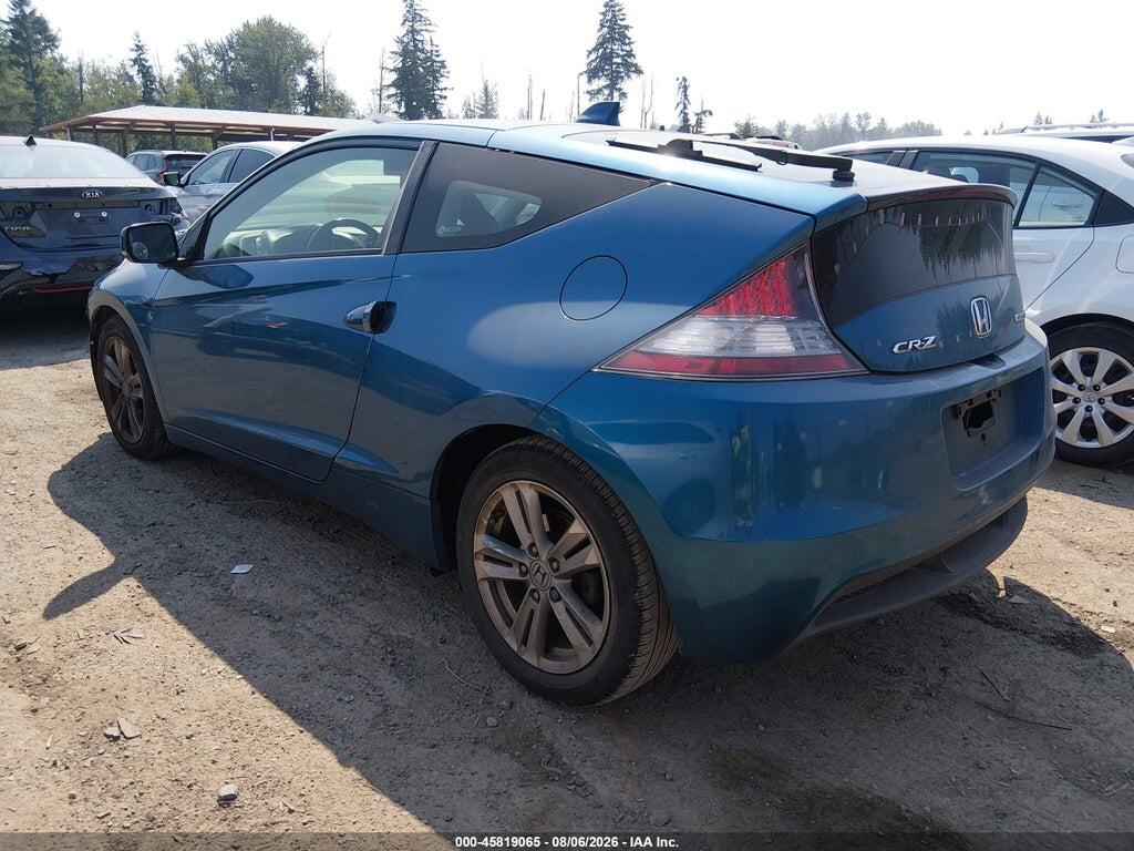 JHMZF1D69CS005151 2012 HONDA CR-Z photo no. 3