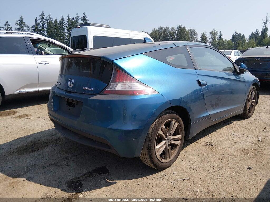JHMZF1D69CS005151 2012 HONDA CR-Z photo no. 4