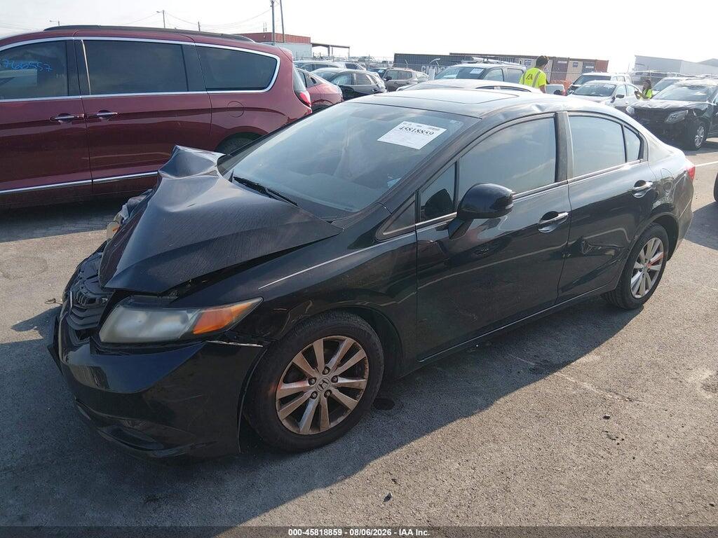 19XFB2F91CE016757 2012 HONDA CIVIC photo no. 2