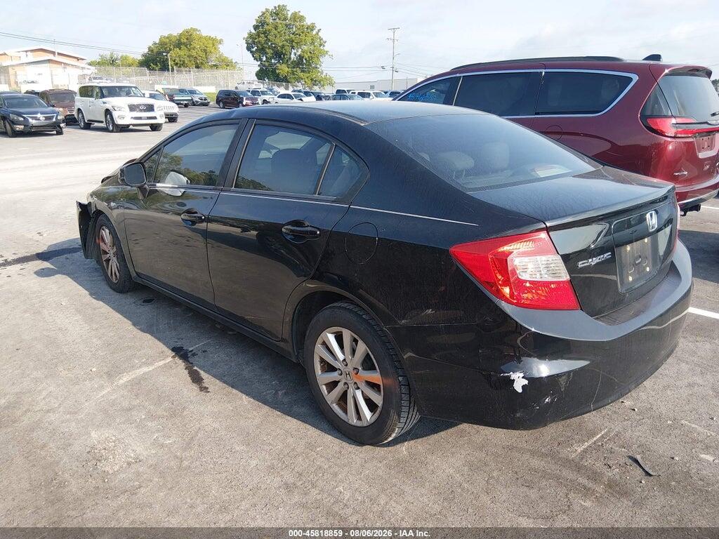 19XFB2F91CE016757 2012 HONDA CIVIC photo no. 3