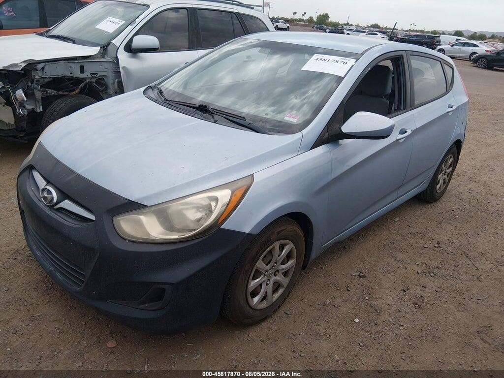 KMHCT5AE5CU030373 2012 HYUNDAI ACCENT photo no. 2