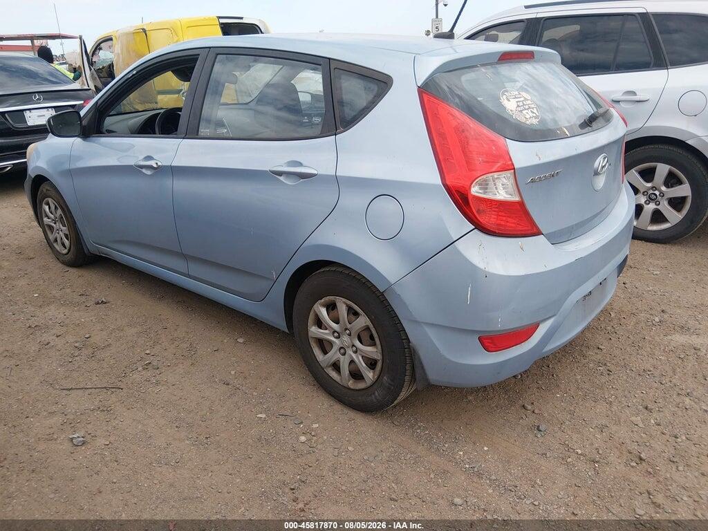 KMHCT5AE5CU030373 2012 HYUNDAI ACCENT photo no. 3