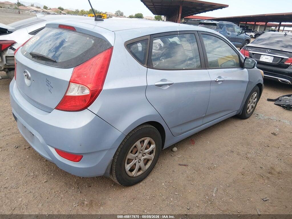 KMHCT5AE5CU030373 2012 HYUNDAI ACCENT photo no. 4