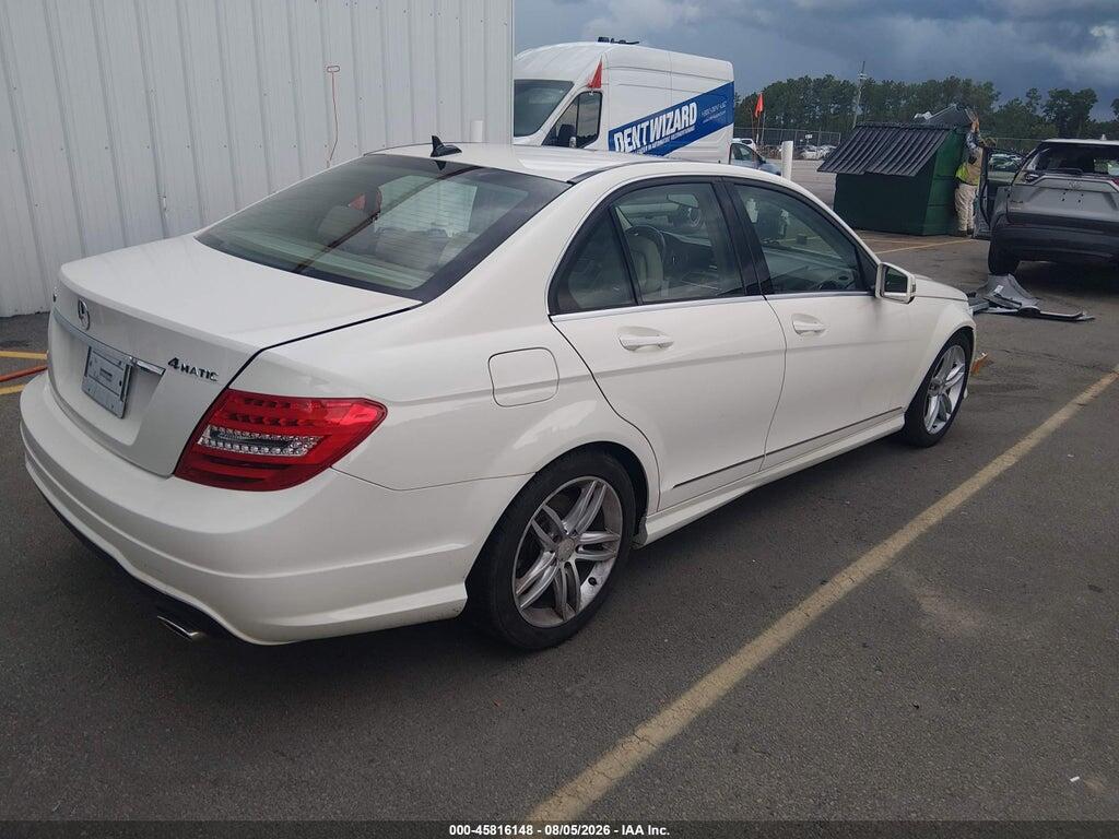 WDDGF8BB2CF915644 2012 MERCEDES-BENZ C 300 photo no. 4