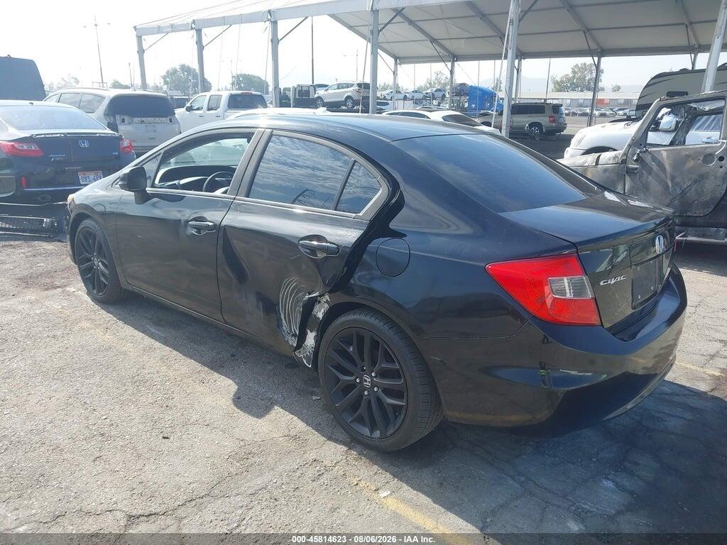 19XFB2F59CE367283 2012 HONDA CIVIC photo no. 3