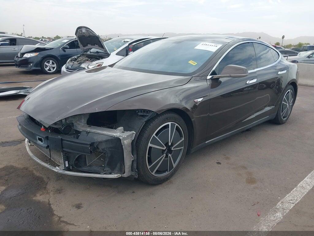 5YJSA1DP0CFP03218 2012 TESLA MODEL S photo no. 2