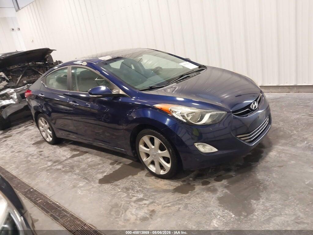 5NPDH4AE3CH095222 2012 HYUNDAI ELANTRA photo no. 1