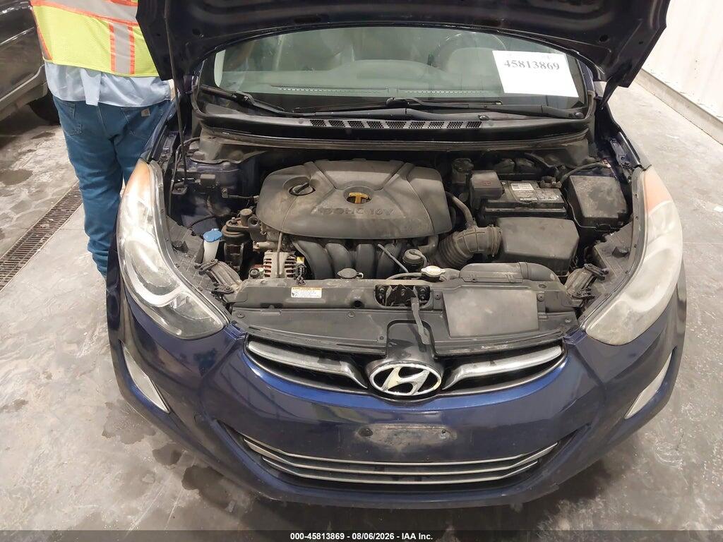 5NPDH4AE3CH095222 2012 HYUNDAI ELANTRA photo no. 10