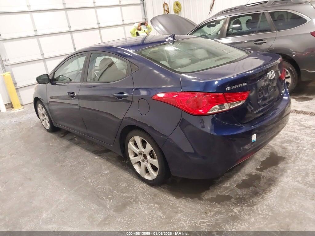 5NPDH4AE3CH095222 2012 HYUNDAI ELANTRA photo no. 3
