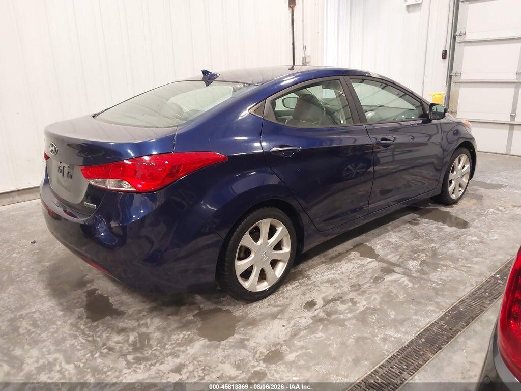 5NPDH4AE3CH095222 2012 HYUNDAI ELANTRA photo no. 4