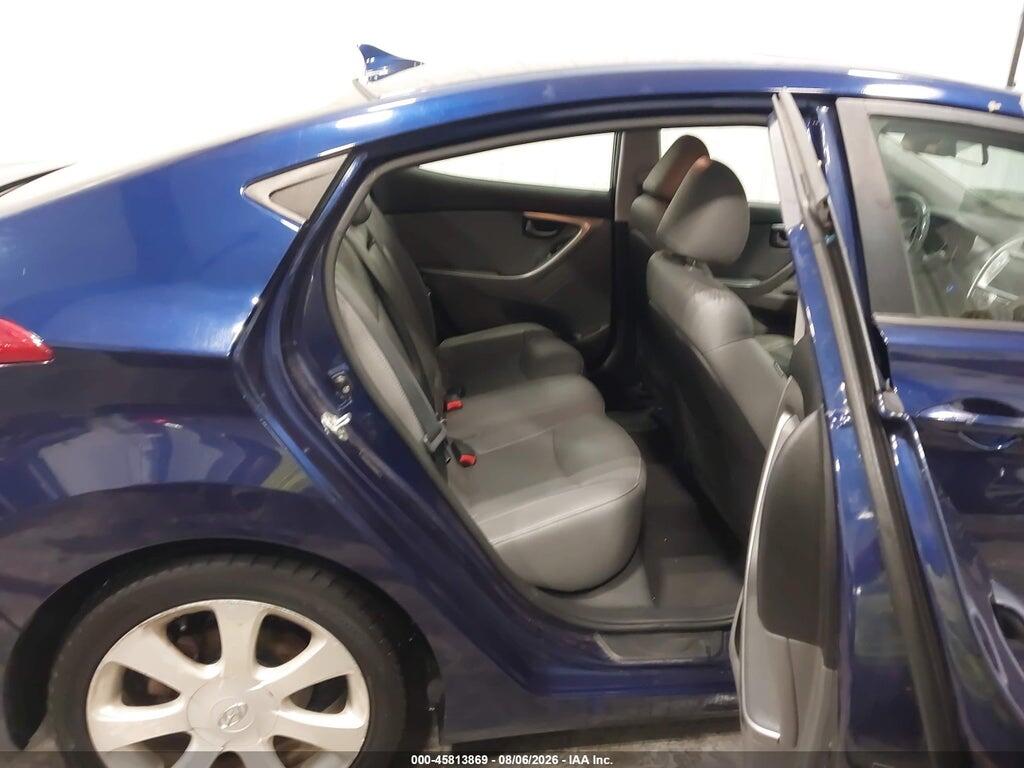 5NPDH4AE3CH095222 2012 HYUNDAI ELANTRA photo no. 8