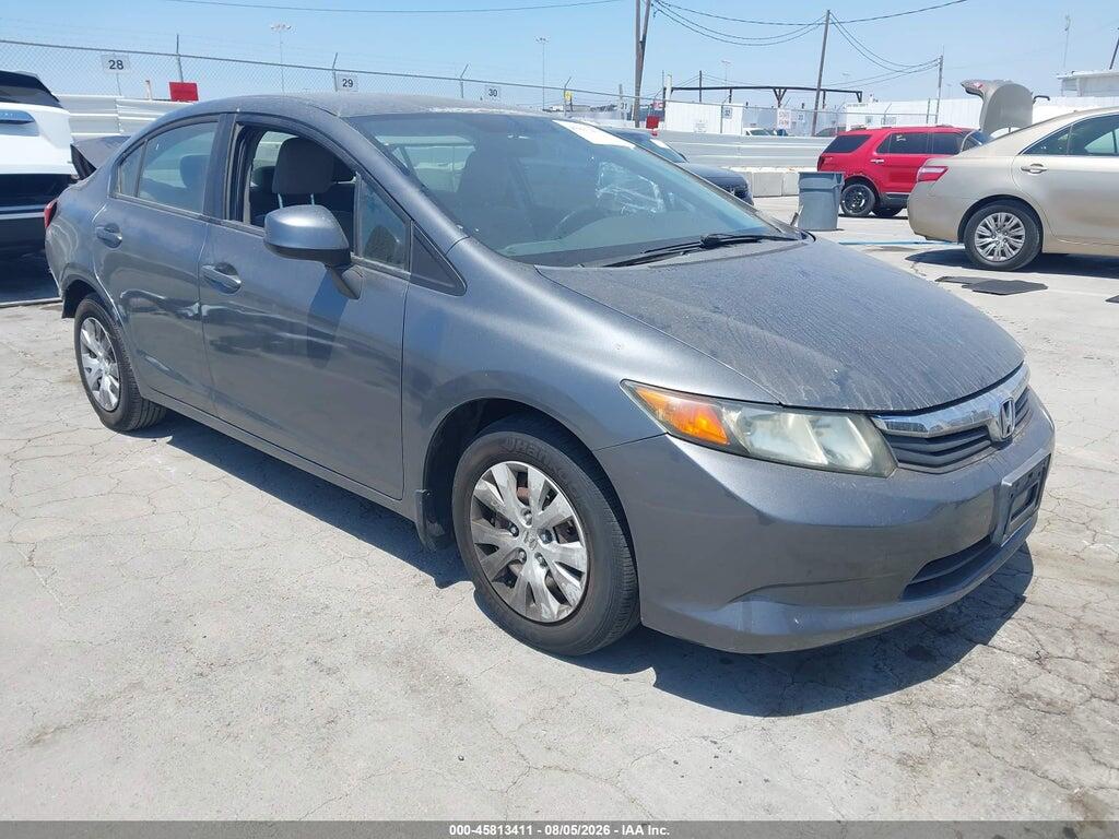 19XFB2F51CE332205 2012 HONDA CIVIC photo no. 1