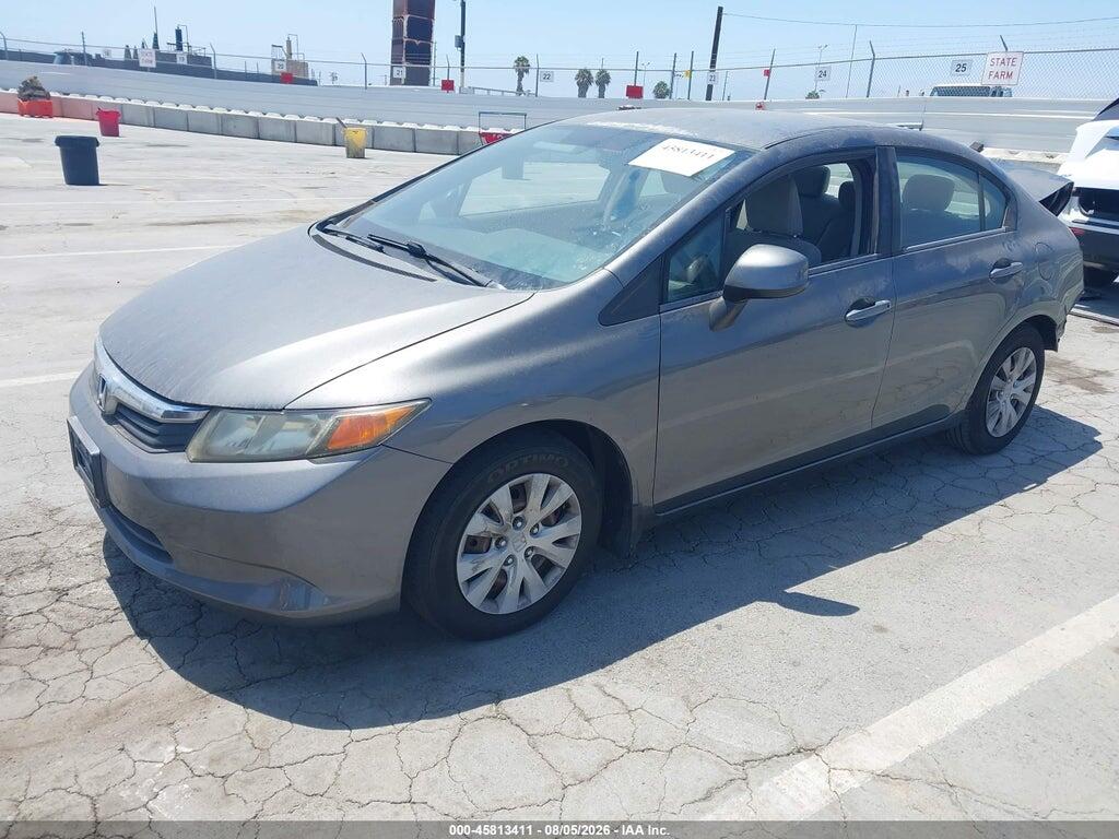 19XFB2F51CE332205 2012 HONDA CIVIC photo no. 2