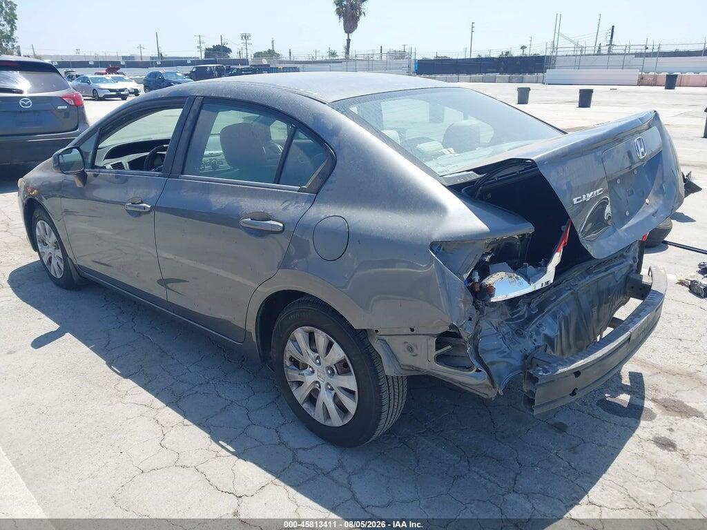 19XFB2F51CE332205 2012 HONDA CIVIC photo no. 3