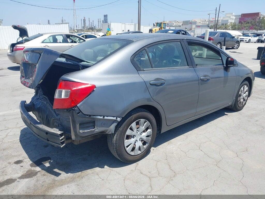 19XFB2F51CE332205 2012 HONDA CIVIC photo no. 4