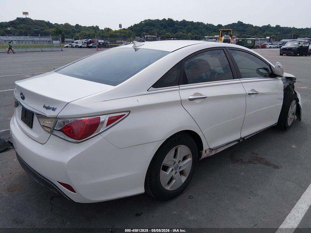 KMHEC4A49CA041145 2012 HYUNDAI SONATA HYBRID photo no. 4