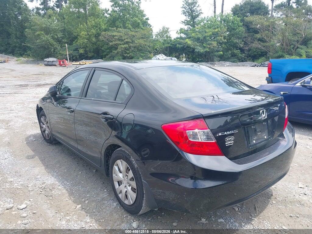 19XFB2F54CE094074 2012 HONDA CIVIC photo no. 3