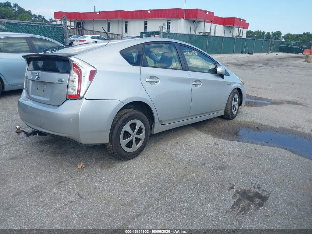 JTDKN3DU4C1519267 2012 TOYOTA PRIUS photo no. 4